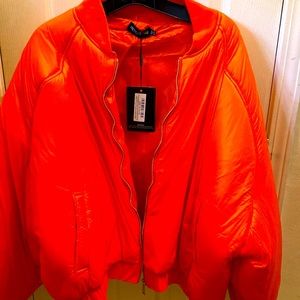 Puff bomber jacket
